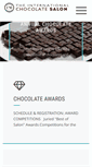 Mobile Screenshot of internationalchocolatesalon.com